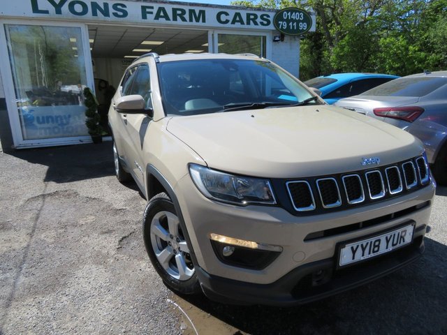 2018 18 Jeep Compass 1.4T MultiAirII Longitude SUV 5dr Petrol Manual Euro 6 (s/s) (140 ps)