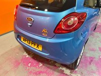 USED 2013 13 FORD KA 1.2 Zetec Hatchback 3dr Petrol Manual Euro 5 (s/s) (69 ps) Alloys. A/C. Cheap To Run.
