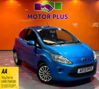 USED 2013 13 FORD KA 1.2 Zetec Hatchback 3dr Petrol Manual Euro 5 (s/s) (69 ps) Alloys. A/C. Cheap To Run.