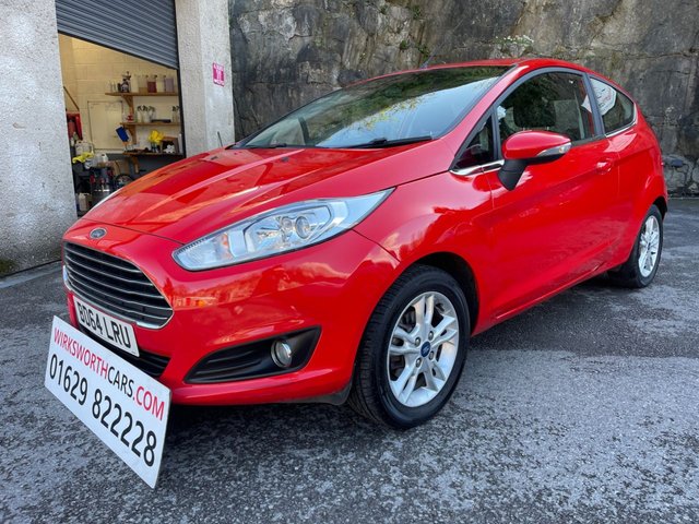 2014 FIESTA 1.25 ZETEC HATCHBACK 3DR PETROL MANUAL EURO 5 FSH 6 STAMPS AMP... photo