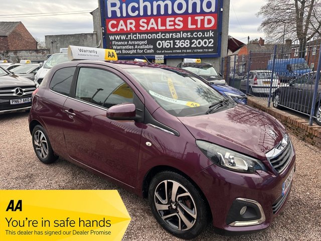 View our Peugeot 108 1.2 PureTech Allure Hatchback 3dr Petrol Manual Euro 6 (82 ps)
