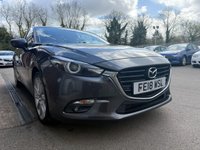 USED 2018 18 MAZDA MAZDA3 2.2 SKYACTIV-D Sport Nav Hatchback 5dr Diesel Manual Euro 6 (s/s) (150 ps) 12 MONTHS MOT   2 KEYS