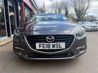 USED 2018 18 MAZDA MAZDA3 2.2 SKYACTIV-D Sport Nav Hatchback 5dr Diesel Manual Euro 6 (s/s) (150 ps) 12 MONTHS MOT   2 KEYS