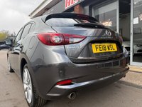 USED 2018 18 MAZDA MAZDA3 2.2 SKYACTIV-D Sport Nav Hatchback 5dr Diesel Manual Euro 6 (s/s) (150 ps) 12 MONTHS MOT   2 KEYS