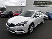 USED 2017 17 VAUXHALL ASTRA 1.4i SRi Hatchback 5dr Petrol Manual Euro 6 (100 ps) ONLY 28,000 MILES-8 SERVICES-DAB-APPLE/ANDROID CAR PLAY-ALLOYS