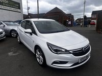 USED 2017 17 VAUXHALL ASTRA 1.4i SRi Hatchback 5dr Petrol Manual Euro 6 (100 ps) ONLY 28,000 MILES-8 SERVICES-DAB-APPLE/ANDROID CAR PLAY-ALLOYS