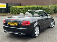 USED 2007 57 AUDI S4 CABRIOLET 4.2 Convertible 2dr Petrol Tiptronic quattro (302 g/km, 339 bhp) 