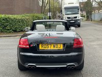 USED 2007 57 AUDI S4 CABRIOLET 4.2 Convertible 2dr Petrol Tiptronic quattro (302 g/km, 339 bhp) 