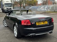 USED 2007 57 AUDI S4 CABRIOLET 4.2 Convertible 2dr Petrol Tiptronic quattro (302 g/km, 339 bhp) 