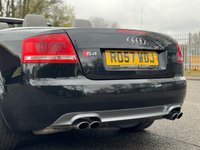 USED 2007 57 AUDI S4 CABRIOLET 4.2 Convertible 2dr Petrol Tiptronic quattro (302 g/km, 339 bhp) 