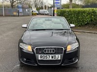 USED 2007 57 AUDI S4 CABRIOLET 4.2 Convertible 2dr Petrol Tiptronic quattro (302 g/km, 339 bhp) 