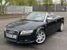 USED 2007 57 AUDI S4 CABRIOLET 4.2 Convertible 2dr Petrol Tiptronic quattro (302 g/km, 339 bhp) 