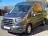 USED 2021 21 FORD TRANSIT 2.0 310 EcoBlue Limited Panel Van 5dr Diesel Auto FWD L2 H2 Euro 6 (s/s) (130 ps) VERY RARE IN AUTOMATIC & SPECIFICATION