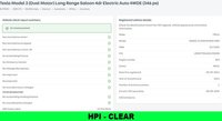 USED 2021 71 TESLA Model 3 (Dual Motor) Long Range Saloon 4dr Electric Auto 4WDE (346 ps) Only 2 Owners From Brand New  |  Set of 2 Keys