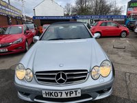 USED 2007 07 MERCEDES-BENZ CLK 3.0 CLK280 Sport Cabriolet 2dr Petrol 7G-Tronic (229 g/km, 231 bhp) FULL SERVICE HISTORY DRIVES AMAZING