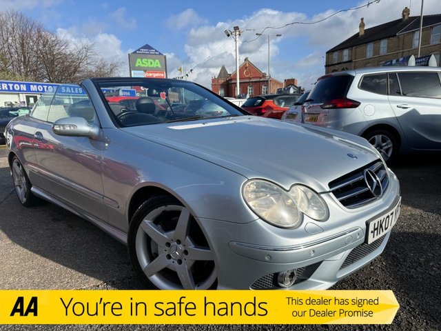 2007 -benz clk 3.0 clk280 sport cabriolet 2dr petrol 7g-tronic (229 g/km, 231 bhp) 2007 54,000 miles 3 ltr automatic petrol £4,999... photo