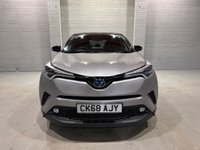 USED 2018 68 TOYOTA C-HR 1.8 VVT-h Dynamic SUV 5dr Petrol Hybrid CVT Euro 6 (s/s) (122 ps) SAT-NAV + REVERSING CAMERA + HEATED SEATS