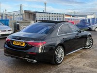 USED 2021 21 MERCEDES-BENZ S CLASS 2.9 S400Ld AMG Line (Premium Plus, Executive) Saloon 4dr Diesel G-Tronic+ 4MATIC Euro 6 (s/s) (330 ps) 1 OWNER FULL HISTORY