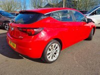 USED 2017 17 VAUXHALL ASTRA 1.4i Turbo Design Hatchback 5dr Petrol Manual Euro 6 (125 ps) 