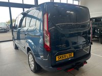 USED 2019 69 FORD TRANSIT CUSTOM 2.0 300 EcoBlue Limited Crew Van Double Cab 5dr Diesel Auto L1 H1 Euro 6 (s/s) (6 Seat) (170 ps) 