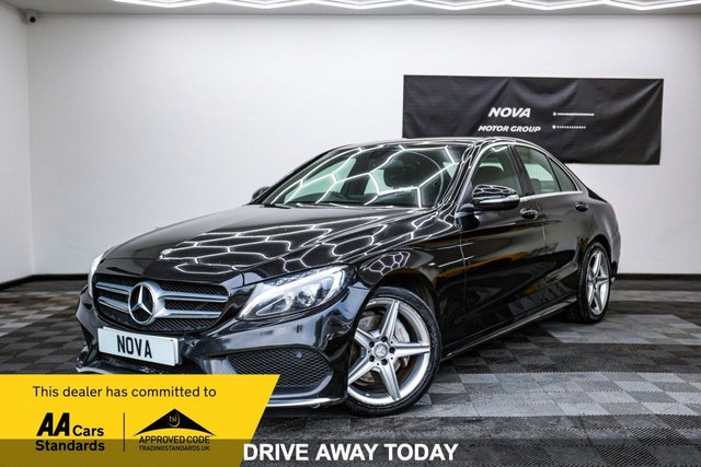 2015 C CLASS 2.1 C220 BLUETEC AMG LINE SALOON 4DR DIESEL G TRONIC EURO 6... photo