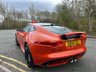 USED 2016 66 JAGUAR F-TYPE 3.0 V6 Coupe 2dr Petrol Auto Euro 6 (s/s) (340 ps)-Factory Extras Worth &pound;9,965-1 Owner From New-Finished In Rare Firesand Orange Metallic-Heated Ebony Leather Upholstery-Sports Performance Seating-20 Inch Gloss Black Alloys-Glass Panoramic Roof-Switchable Active Exhaust-Deployable Rear Spoiler-Jaguar Smart Key System with Keyless Entry-Power Open/Close Tailgate-Cruise Control with Adaptive Speed Limiter-Meridian Sound System-Reverse Park Camera with Guidance-9 Jaguar Main Dealer Services On File.Special Car. 
