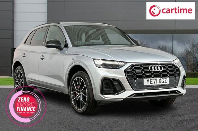 View our Audi Q5 2.0 TFSIe 50 Edition 1 SUV 5dr Petrol Plug-in Hybrid S Tronic quattro Euro 6 (s/s) 17.9kWh (299 ps) Reverse Camera, Front / Rear Parking Sensors, Audi Smartphone Interface, Black Styling Package, High Gloss Package