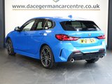 USED 2022 22 BMW 1 SERIES 2.0 118d M Sport (LCP) Hatchback 5dr Diesel Manual Euro 6 (s/s) (150 ps) BEAUTIFUL LOOKING NEW SHAPE BMW IN SUPER CONDITION THROUGHOUT - 1 OWNER FROM NEW, COMES WITH A FULL SERVICE HISTORY + LIVE VIRTUAL COCKPIT DIGITAL DASH DISPLAY + SATELLITE NAVIGATION + APPLE CARPLAY / ANDROID AUTO + ENHANCED BLUETOOTH PHONE PREPARATION WITH USB AUDIO INTERFACE AND VOICE CONTROL + APPS CONTROL + DAB DIGITAL RADIO + DUAL ZONE CLIMATE CONTROL + AIR CONDITIONING + AUTOMATIC LED HEADLIGHTS + FRONT AND REAR PARKING SENSORS + KEYLESS START + HILL HOLD START ASSIST + SELECTABLE DRIVING