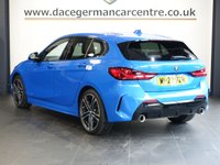 USED 2022 22 BMW 1 SERIES 2.0 118d M Sport (LCP) Hatchback 5dr Diesel Manual Euro 6 (s/s) (150 ps) BEAUTIFUL LOOKING NEW SHAPE BMW IN SUPER CONDITION THROUGHOUT - 1 OWNER FROM NEW, COMES WITH A FULL SERVICE HISTORY + LIVE VIRTUAL COCKPIT DIGITAL DASH DISPLAY + SATELLITE NAVIGATION + APPLE CARPLAY / ANDROID AUTO + ENHANCED BLUETOOTH PHONE PREPARATION WITH USB AUDIO INTERFACE AND VOICE CONTROL + APPS CONTROL + DAB DIGITAL RADIO + DUAL ZONE CLIMATE CONTROL + AIR CONDITIONING + AUTOMATIC LED HEADLIGHTS + FRONT AND REAR PARKING SENSORS + KEYLESS START + HILL HOLD START ASSIST + SELECTABLE DRIVING