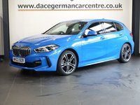 USED 2022 22 BMW 1 SERIES 2.0 118d M Sport (LCP) Hatchback 5dr Diesel Manual Euro 6 (s/s) (150 ps) BEAUTIFUL LOOKING NEW SHAPE BMW IN SUPER CONDITION THROUGHOUT - 1 OWNER FROM NEW, COMES WITH A FULL SERVICE HISTORY + LIVE VIRTUAL COCKPIT DIGITAL DASH DISPLAY + SATELLITE NAVIGATION + APPLE CARPLAY / ANDROID AUTO + ENHANCED BLUETOOTH PHONE PREPARATION WITH USB AUDIO INTERFACE AND VOICE CONTROL + APPS CONTROL + DAB DIGITAL RADIO + DUAL ZONE CLIMATE CONTROL + AIR CONDITIONING + AUTOMATIC LED HEADLIGHTS + FRONT AND REAR PARKING SENSORS + KEYLESS START + HILL HOLD START ASSIST + SELECTABLE DRIVING