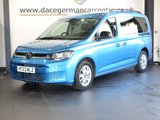 USED 2023 23 VOLKSWAGEN CADDY MAXI 1.5 TSI Life MPV 5dr Petrol DSG Euro 6 (s/s) (114 ps) EYE CATCHING PEOPLE CARRIER WITH A SUPER PEDIGREE - 1 OWNER FROM NEW, COMES WITH A FULL VOLKSWAGEN MAIN DEALER SERVICE HISTORY + 7 SEATER + BLUETOOTH MEDIA STREAMING + APP CONNECT + DAB DIGITAL RADIO + AUTOMATIC LIGHTS + IN CAR ENTERTAINMENT WITH TOUCH SCREEN MEDIA DISPLAY + MULTI FUNCTION STEERING WHEEL + FRONT AND REAR PARKING SENSORS + AUTO START / STOP FUNCTION + LANE ASSIST + CLIMATE CONTROLLED AIR CONDITIONING + ELECTRIC WINDOWS + ELECTRIC FOLDING AND HEATED DOOR MIRRORS + 16 INCH ALLOY WH