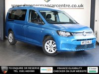 USED 2023 23 VOLKSWAGEN CADDY MAXI 1.5 TSI Life MPV 5dr Petrol DSG Euro 6 (s/s) (114 ps) EYE CATCHING PEOPLE CARRIER WITH A SUPER PEDIGREE - 1 OWNER FROM NEW, COMES WITH A FULL VOLKSWAGEN MAIN DEALER SERVICE HISTORY + 7 SEATER + BLUETOOTH MEDIA STREAMING + APP CONNECT + DAB DIGITAL RADIO + AUTOMATIC LIGHTS + IN CAR ENTERTAINMENT WITH TOUCH SCREEN MEDIA DISPLAY + MULTI FUNCTION STEERING WHEEL + FRONT AND REAR PARKING SENSORS + AUTO START / STOP FUNCTION + LANE ASSIST + CLIMATE CONTROLLED AIR CONDITIONING + ELECTRIC WINDOWS + ELECTRIC FOLDING AND HEATED DOOR MIRRORS + 16 INCH ALLOY WH