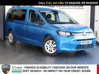 USED 2023 23 VOLKSWAGEN CADDY MAXI 1.5 TSI Life MPV 5dr Petrol DSG Euro 6 (s/s) (114 ps) EYE CATCHING PEOPLE CARRIER WITH A SUPER PEDIGREE - 1 OWNER FROM NEW, COMES WITH A FULL VOLKSWAGEN MAIN DEALER SERVICE HISTORY + 7 SEATER + APPLE CARPLAY / ANDROID AUTO + BLUETOOTH MEDIA STREAMING + APP CONNECT / MIRROR LINK + DAB DIGITAL RADIO + AUTOMATIC LIGHTS + CRUISE CONTROL + HEATED WINDSCREEN +  IN CAR ENTERTAINMENT WITH TOUCH SCREEN MEDIA DISPLAY + MULTI FUNCTION STEERING WHEEL WITH PADDLE SHIFT GEAR SELECT + FRONT AND REAR PARKING SENSORS + LANE ASSIST + CLIMATE CONTROLLED AIR CONDITION