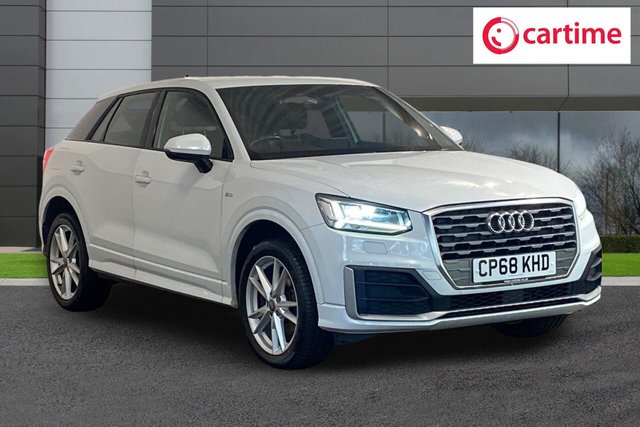 View our Audi Q2 1.6 TDI 30 S line SUV 5dr Diesel Manual Euro 6 (s/s) (116 ps) Rear Parking Sensors, Audi Smartphone Interface, Connectivity Package, LED Interior Light Pack,  Non-Smoking Package