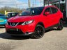 USED 2016 66 NISSAN QASHQAI 1.5 dCi Tekna SUV 5dr Diesel Manual 2WD Euro 6 (s/s) (110 ps) Finished in FLAME RED with contrasting BLACK HEATED LEATHER SEATS. The Qashqai is one of the best selling SUV's around at the moment. This Top of the range edition is comfy, easy to drive and has enough space for 5 adults. Features include, &pound;25 Road Tax, Sat Nav, Pan Roof, Heated Leather Electric Seats, 360 Cameras, DAB Radio, B/Tooth, 19" Alloys and much more. Serviced at  45219 miles, 49074 miles, 53295 miles and at 55741 miles.