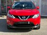 USED 2016 66 NISSAN QASHQAI 1.5 dCi Tekna SUV 5dr Diesel Manual 2WD Euro 6 (s/s) (110 ps) Finished in FLAME RED with contrasting BLACK HEATED LEATHER SEATS. The Qashqai is one of the best selling SUV's around at the moment. This Top of the range edition is comfy, easy to drive and has enough space for 5 adults. Features include, &pound;25 Road Tax, Sat Nav, Pan Roof, Heated Leather Electric Seats, 360 Cameras, DAB Radio, B/Tooth, 19" Alloys and much more. Serviced at  45219 miles, 49074 miles, 53295 miles and at 55741 miles.