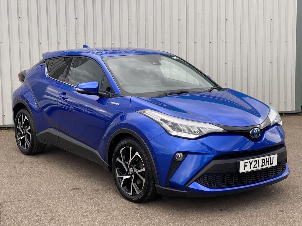 USED 2021 21 TOYOTA C-HR 1.8 VVT-h GPF Design SUV 5dr Petrol Hybrid CVT Euro 6 (s/s) (122 ps) CAMERA+SAT NAV+ADAPTIVE CRUISE