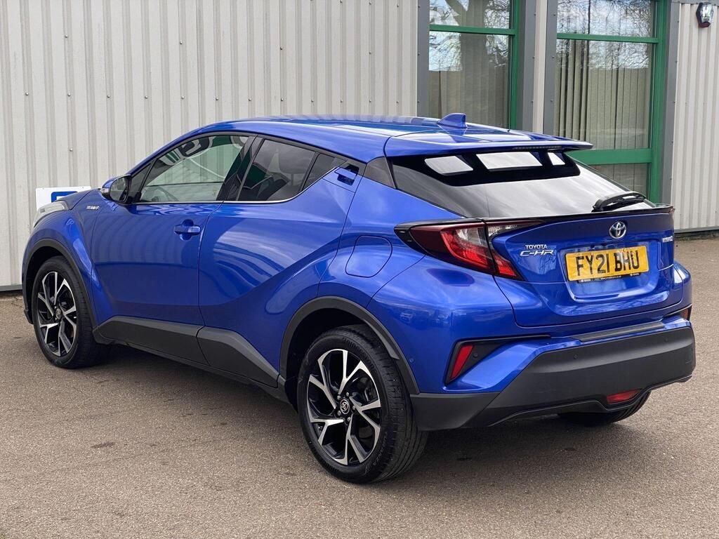 USED 2021 21 TOYOTA C-HR 1.8 VVT-h GPF Design SUV 5dr Petrol Hybrid CVT Euro 6 (s/s) (122 ps) CAMERA+SAT NAV+ADAPTIVE CRUISE