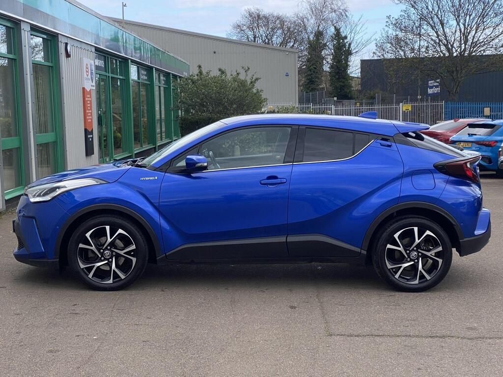 USED 2021 21 TOYOTA C-HR 1.8 VVT-h GPF Design SUV 5dr Petrol Hybrid CVT Euro 6 (s/s) (122 ps) CAMERA+SAT NAV+ADAPTIVE CRUISE