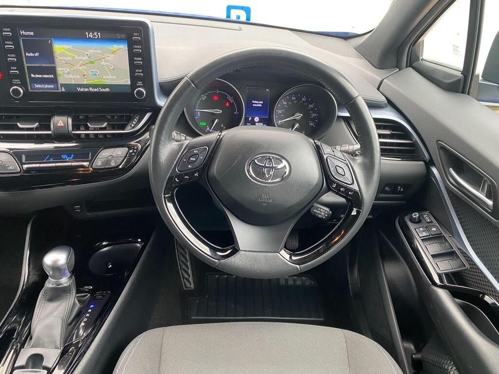 USED 2021 21 TOYOTA C-HR 1.8 VVT-h GPF Design SUV 5dr Petrol Hybrid CVT Euro 6 (s/s) (122 ps) CAMERA+SAT NAV+ADAPTIVE CRUISE