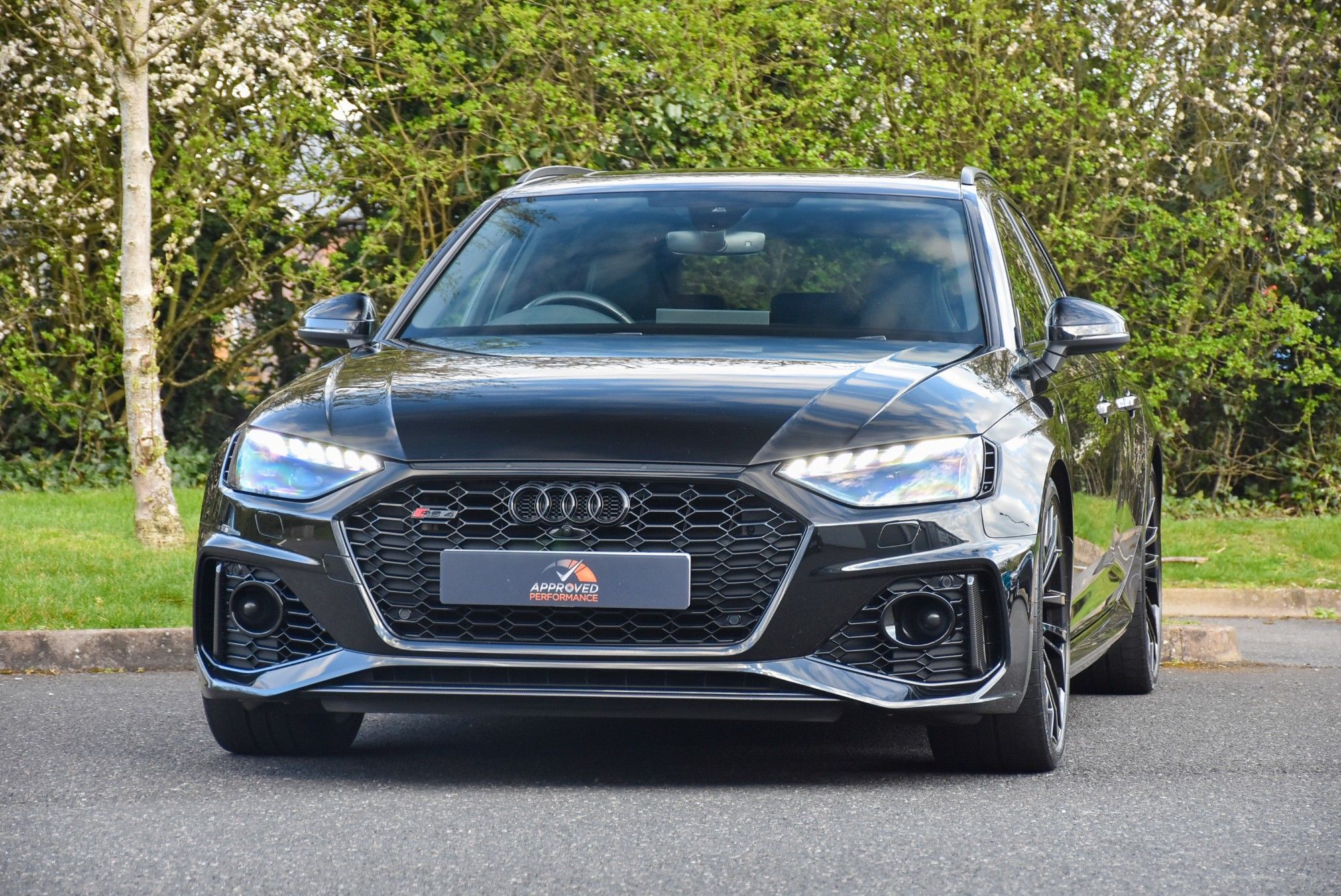 USED 2021 71 AUDI RS4 AVANT 2.9 TFSI V6 Carbon Black Estate 5dr Petrol Tiptronic quattro Euro 6 (s/s) (450 ps) 