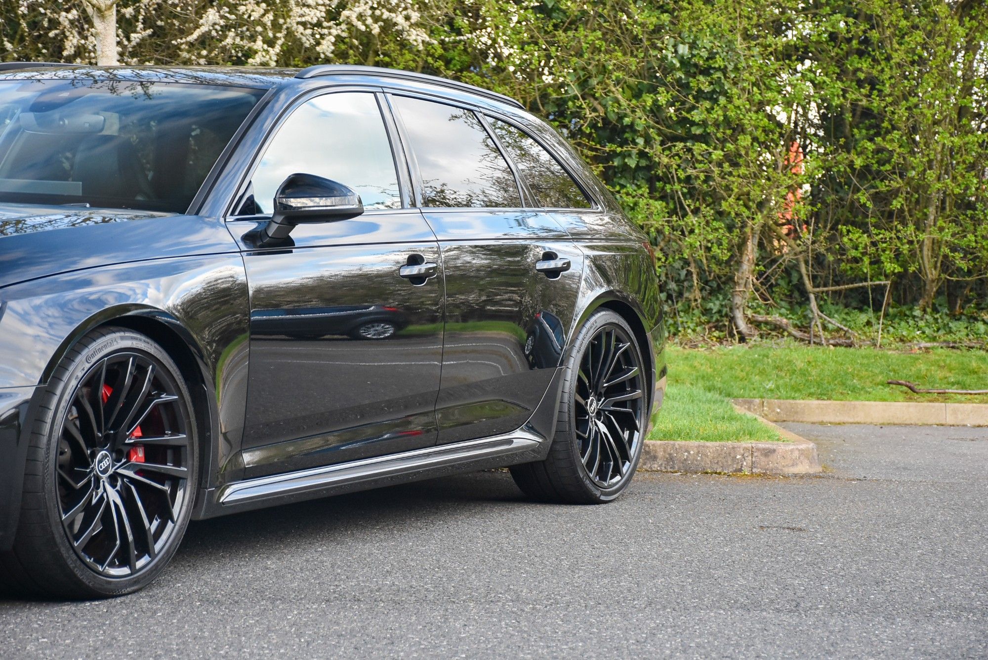USED 2021 71 AUDI RS4 AVANT 2.9 TFSI V6 Carbon Black Estate 5dr Petrol Tiptronic quattro Euro 6 (s/s) (450 ps) 
