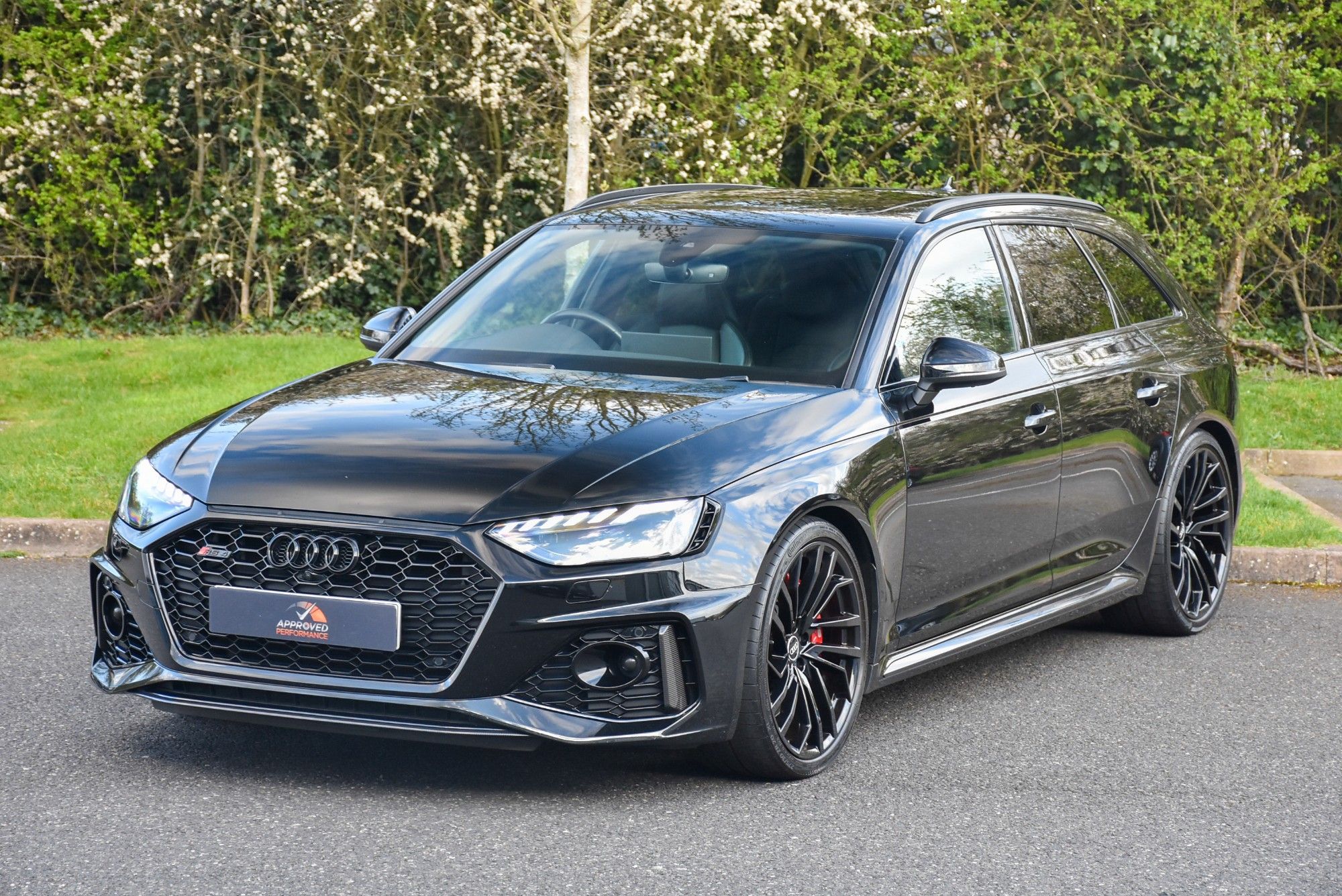 USED 2021 71 AUDI RS4 AVANT 2.9 TFSI V6 Carbon Black Estate 5dr Petrol Tiptronic quattro Euro 6 (s/s) (450 ps) 
