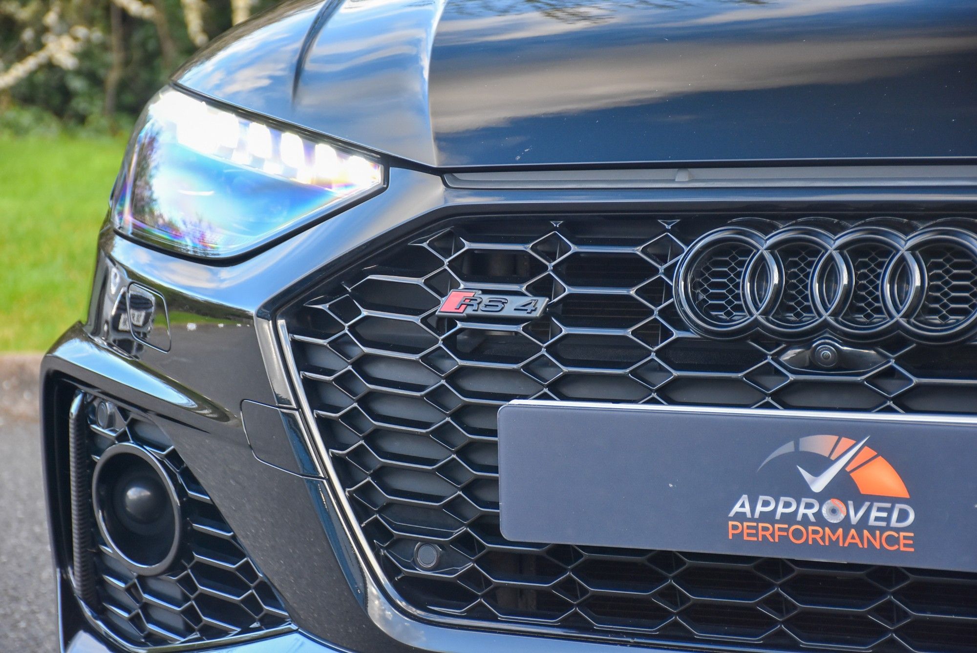 USED 2021 71 AUDI RS4 AVANT 2.9 TFSI V6 Carbon Black Estate 5dr Petrol Tiptronic quattro Euro 6 (s/s) (450 ps) 