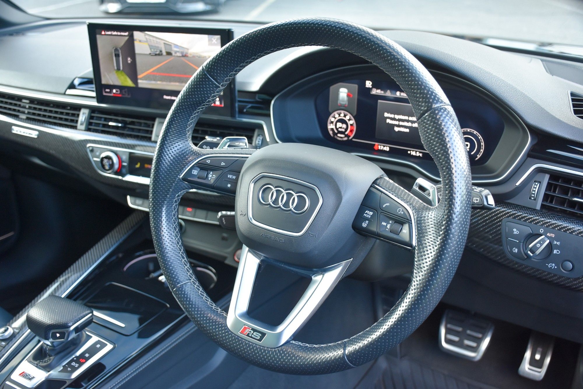 USED 2021 71 AUDI RS4 AVANT 2.9 TFSI V6 Carbon Black Estate 5dr Petrol Tiptronic quattro Euro 6 (s/s) (450 ps) 