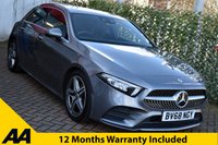 USED 2018 68 MERCEDES-BENZ A-CLASS A200 AMG LINE PREMIUM 5 DOOR 7G-DCT AUTO 161 BHP (EURO 6) Navigation / Camera / DAB / Cruise