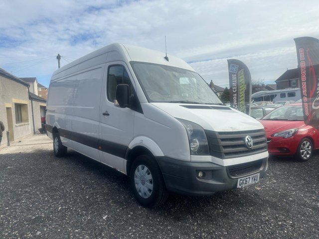 View our Volkswagen Crafter 2.0 TDI BlueMotion Tech CR35 Panel Van 5dr Diesel Manual L3 H3 (205 g/km, 138 bhp)
