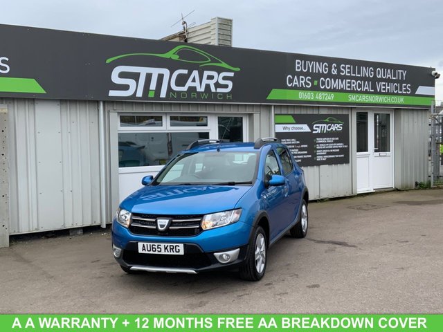 View our Dacia Sandero Stepway 0.9 TCe Laureate Hatchback 5dr Petrol Manual Euro 6 (s/s) (90 ps)