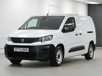 USED 2023 73 PEUGEOT PARTNER 1.5 BLUEHDI 100 BHP LONG PROESSIONAL PREMIUM PLUS + CREWCAB 5 SEATER | AIR CON | L2 LONG | CARPLAY