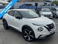 USED 2019 69 NISSAN JUKE 1.0 Petrol (DIG T), N Connecta, 5 Door SUV, Manual, Euro 6. FULL 12 MONTH MOT WITH EVERY CAR